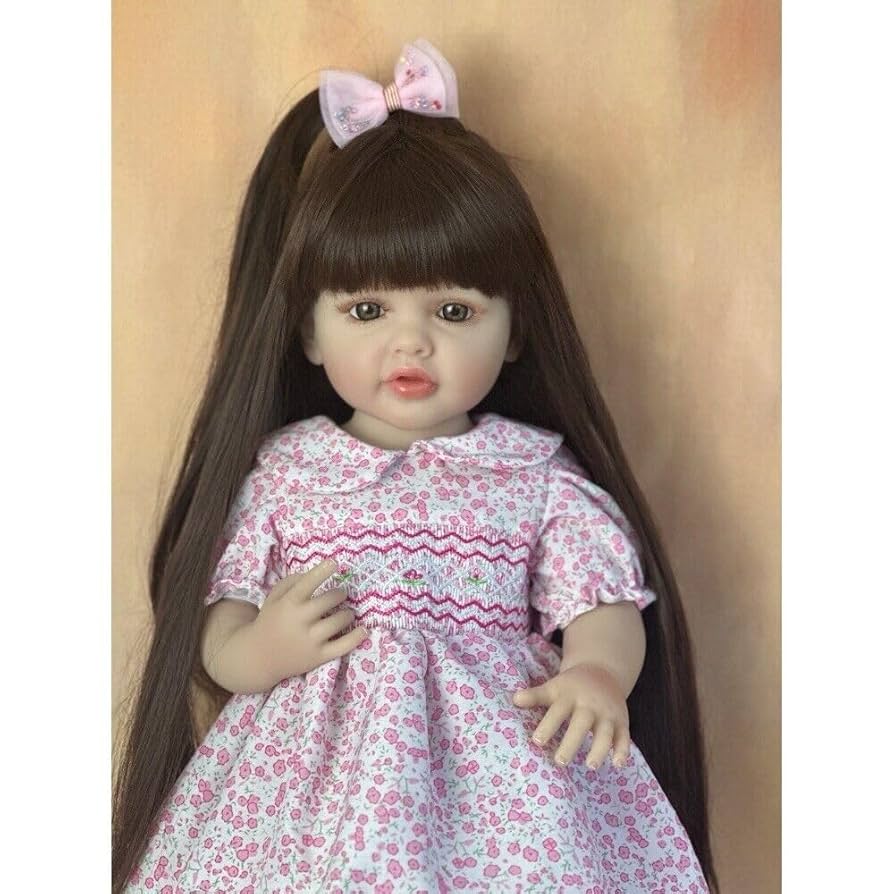 ＊2日間限定品★新品★リボーンドール香り付き女の子 55cm グリーンアイ 2日間限定品☆新品☆リボーンドール香り付き女の子 55cm